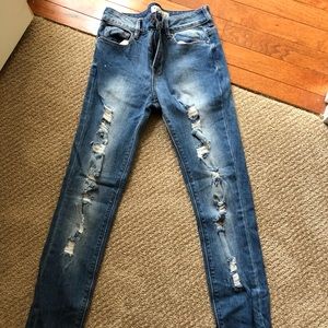 Pacsun Ripped Skinny Jeans
